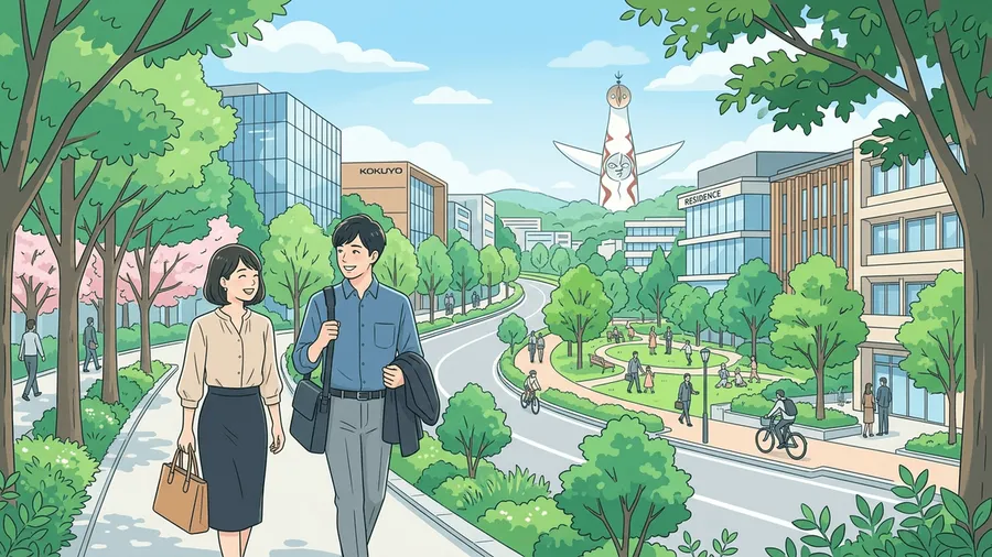 【北摂（吹田・豊中・高槻）で働く】治安と住みやすさ抜群！職住近接で通勤ストレスをゼロにする住まいと職場徹底研究ガイド2026
