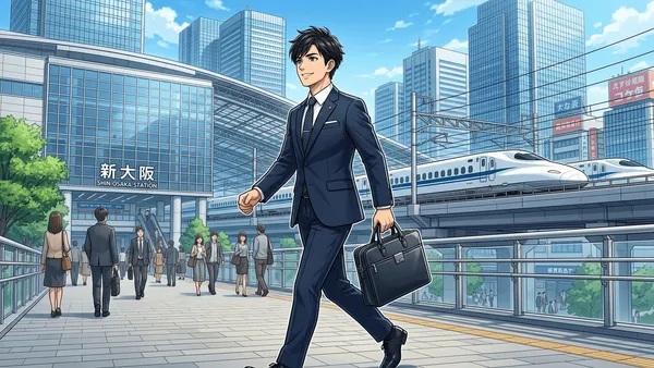 【新大阪・江坂エリア就活ガイド】御堂筋線・新幹線直結のビジネスハブ！全国転勤と地域密着を両立する優良企業群