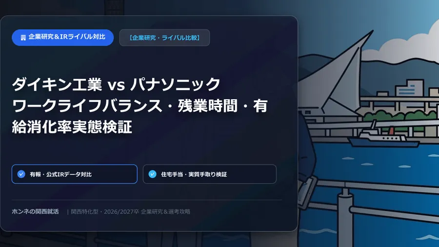 【企業研究・ライバル比較】シスメックス vs 川崎重工：兵庫・神戸発グローバルメーカーの事業強みと狙い目選考ルート